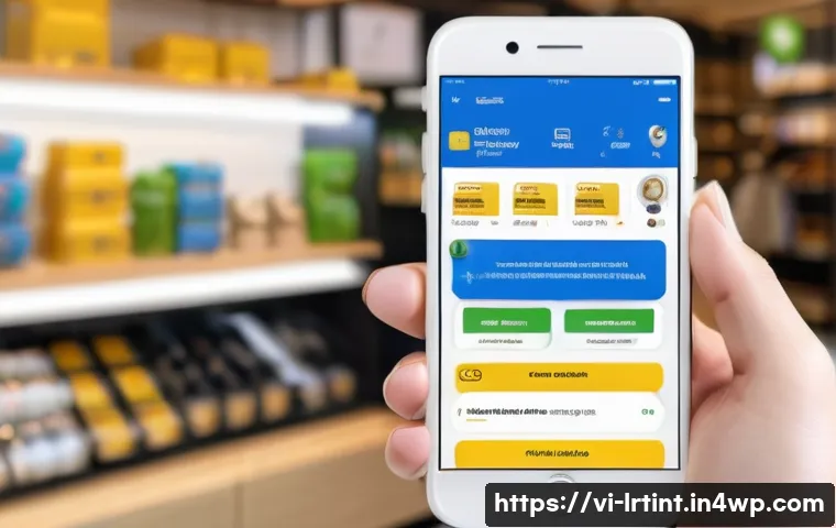 대화형 AI 개발을 위한 베스트 프랙티스 - A modern Vietnamese retail store setting with a friendly AI chatbot interface on a smartphone screen...